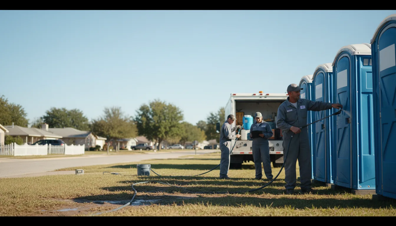 Long-Term Portable Toilet Rental in Fox River Grove, IL near me